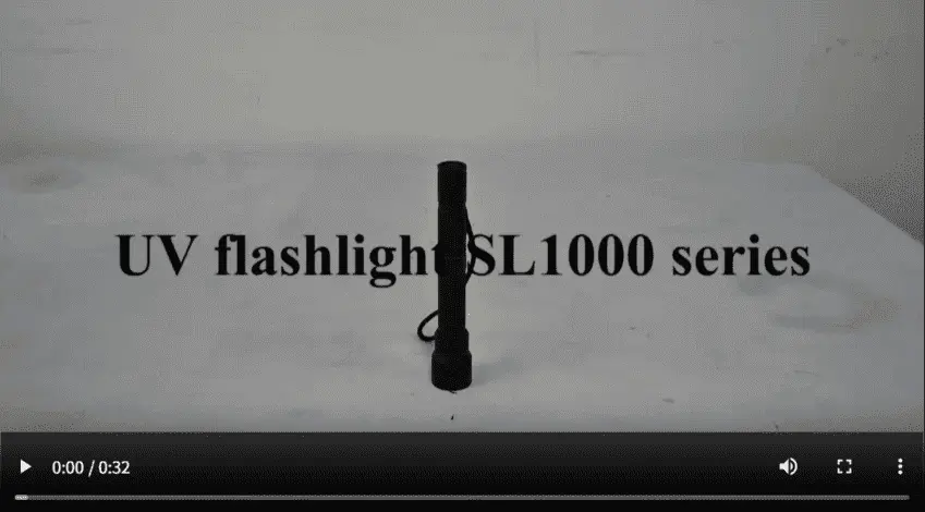 UV flashlight SL1000 series