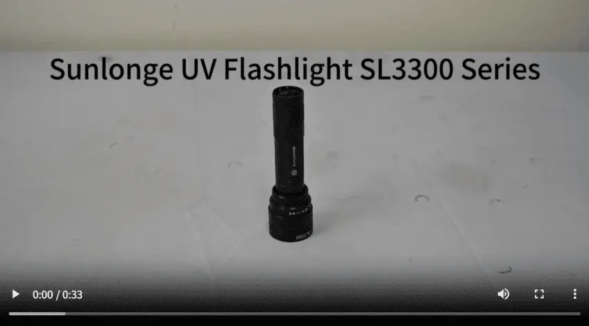 Sunlonge UV Flashlight SL3300 Series