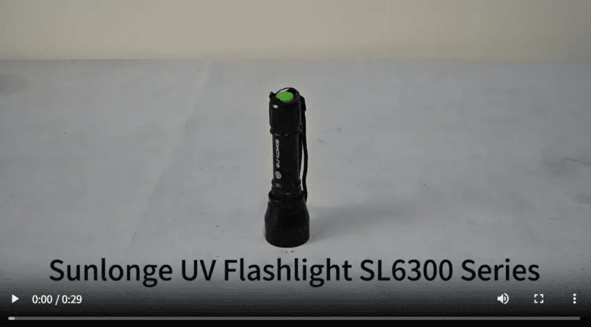 Sunlonge UV Flashlight SL6300 Series