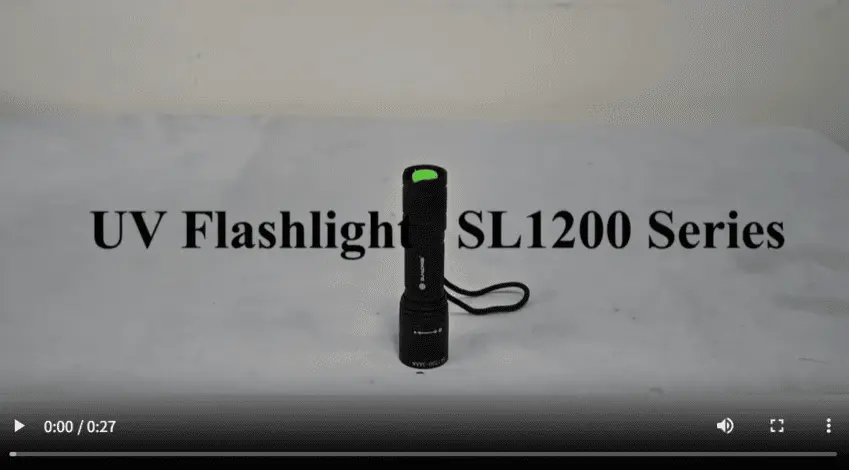 UV Flashlight SL1200 Series